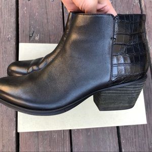 NEW! Clark Black Booties